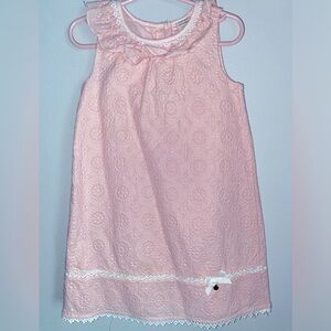 Toddlers light pink dress. Size 4T